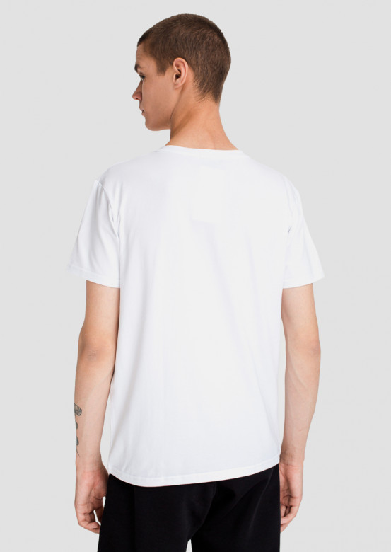White men T-shirt "Любовь зла"