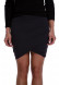 Black skirt with pleats