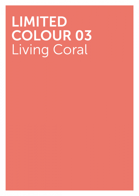 Living Coral colour footer hoodie 