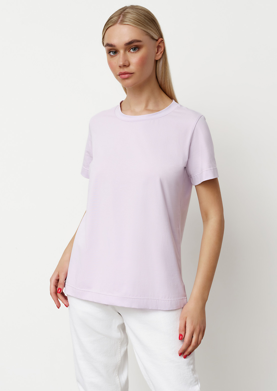 Lavender blank T-shirt