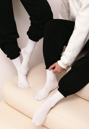 White socks  White socks