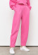 Штани з защипами тринитка pink barbie