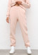 Штани тринитка утеплена basic жіночі pink barbie new Pantone 17-2033