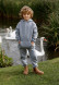 Delphinium blue color kids footer hoodie limited edition color collection