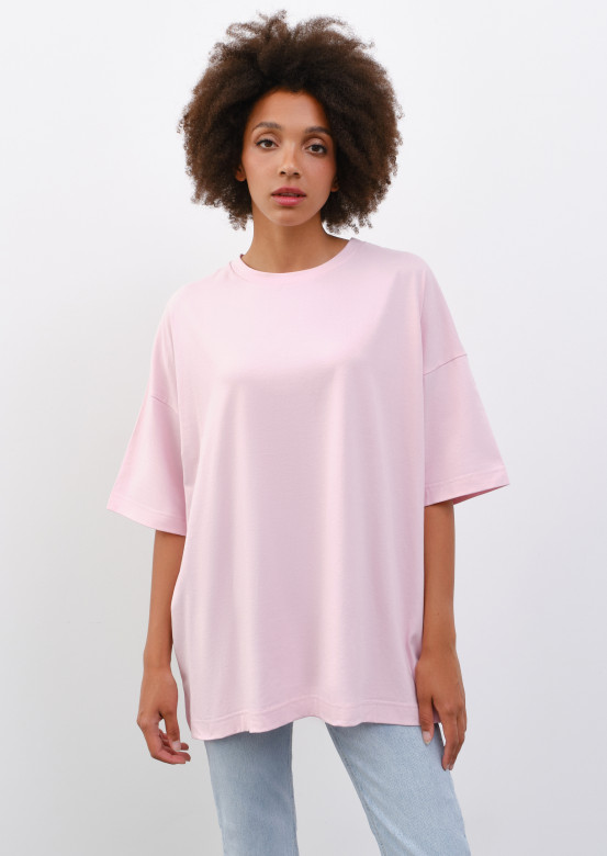 T-shirt mega oversize pink 