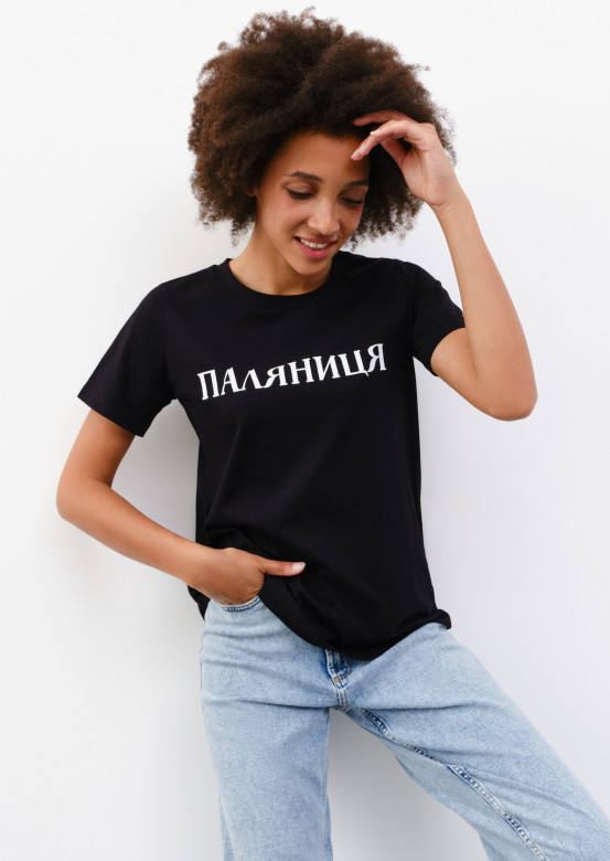 T-shirt "Паляниця" black