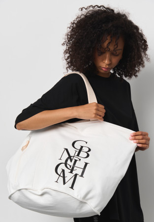 Milk bag made of dense three-thread with print