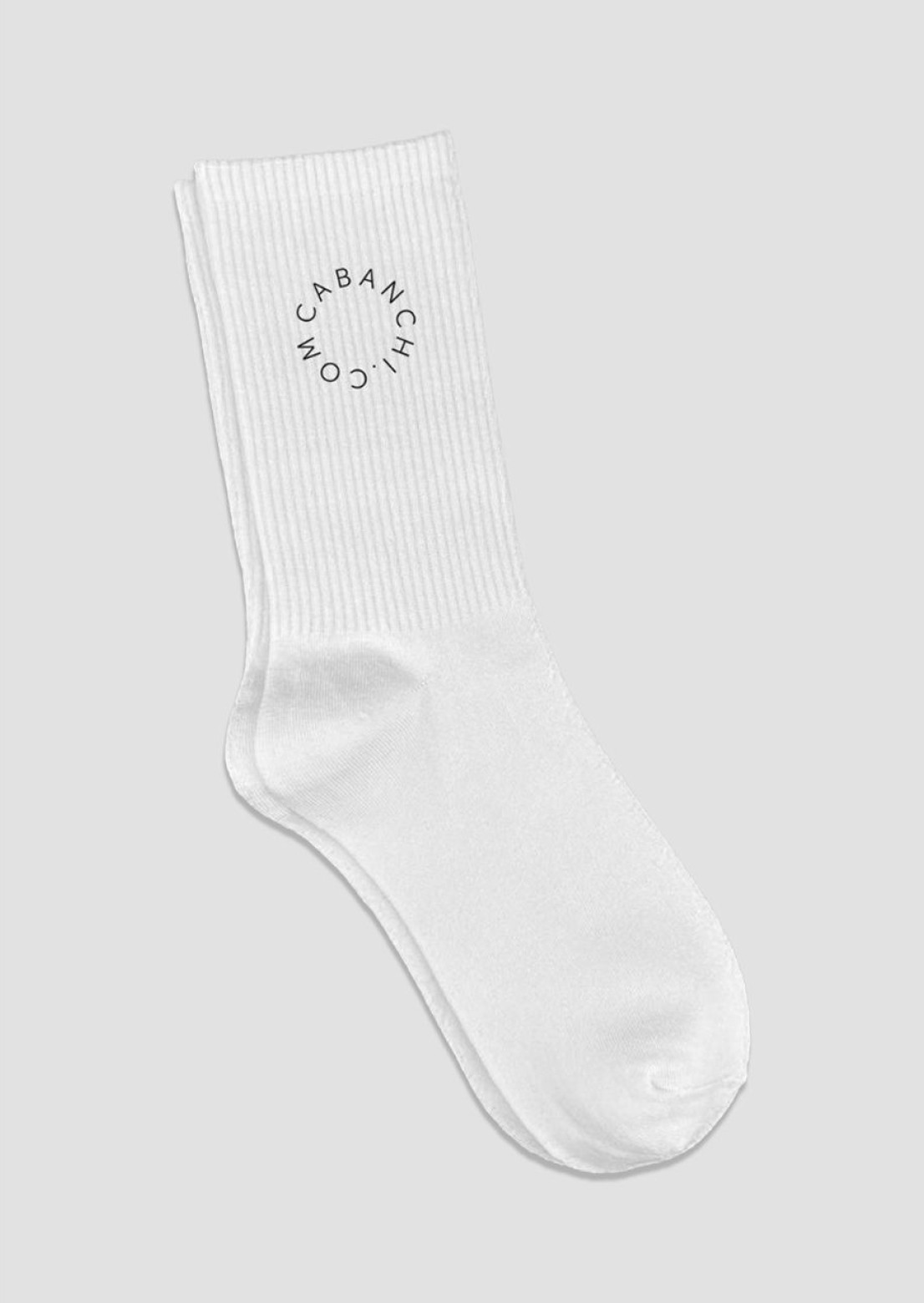 Шкарпетки "Charity socks" з лого білі