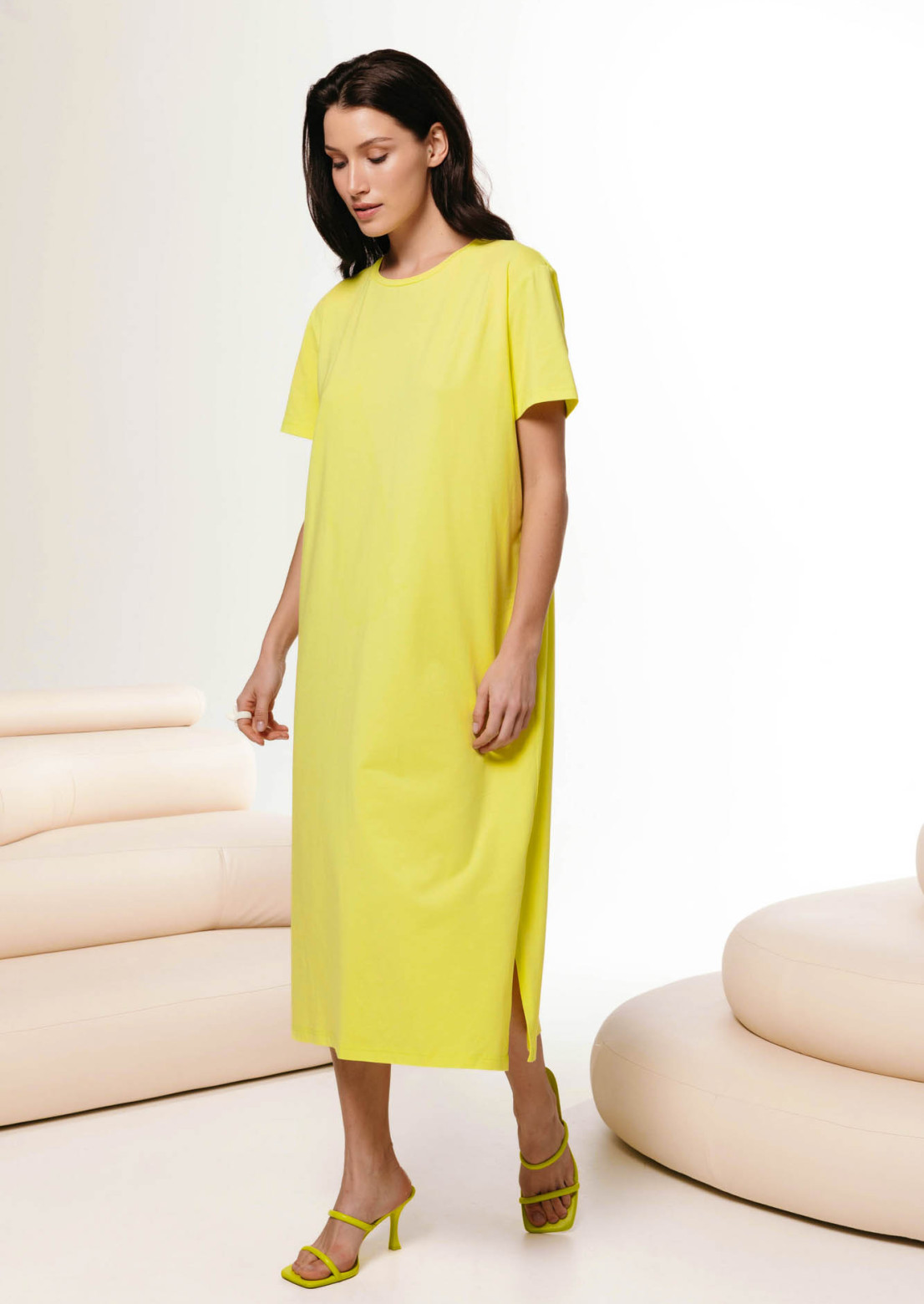 Lemon t-shirt-dress