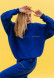 Women's yellow color three-thread sweatshirt "На Перемогу"