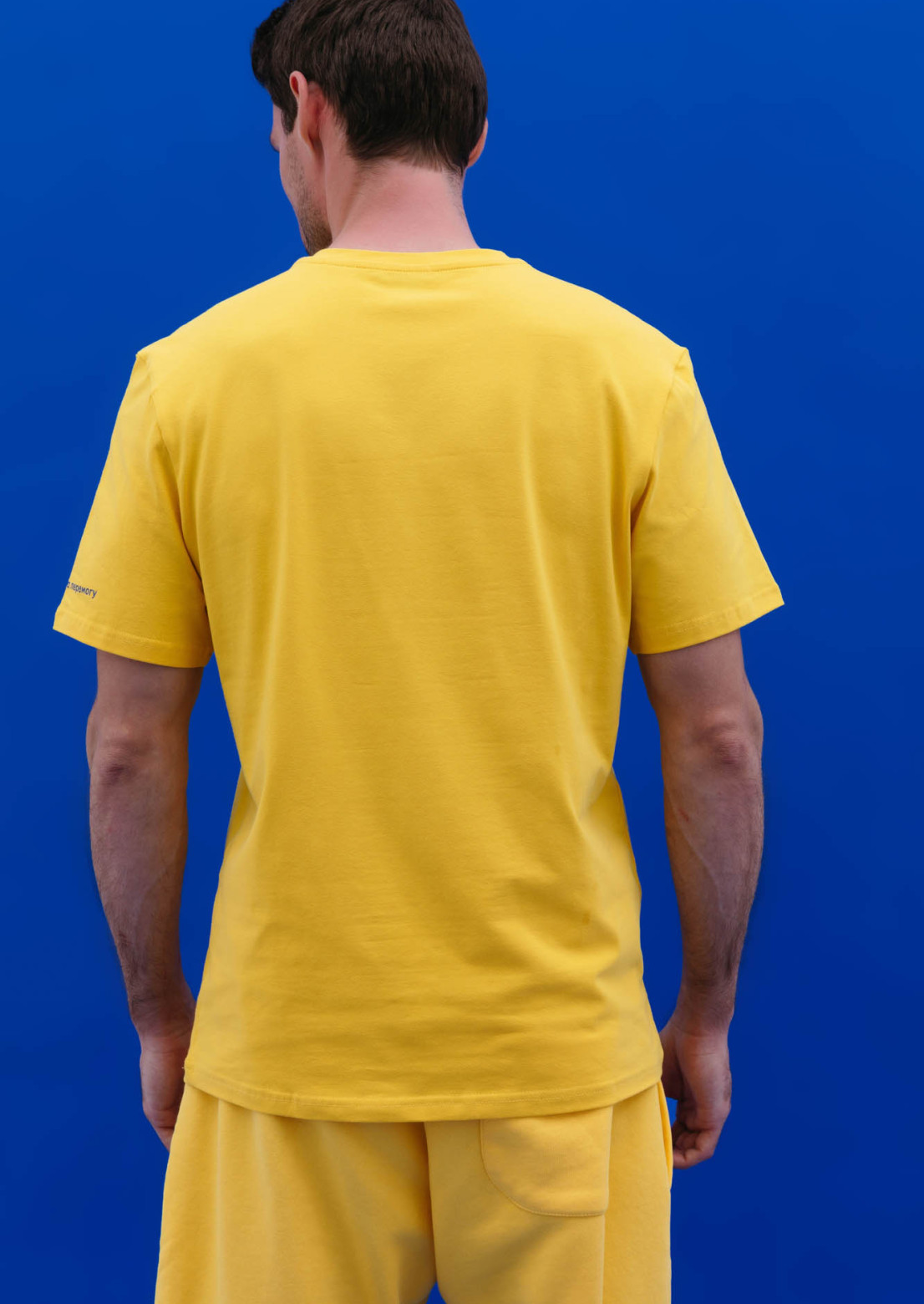 Men's yellow color T-shirt "На Перемогу"