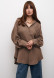 Jeans shirt with voluminous sleeves