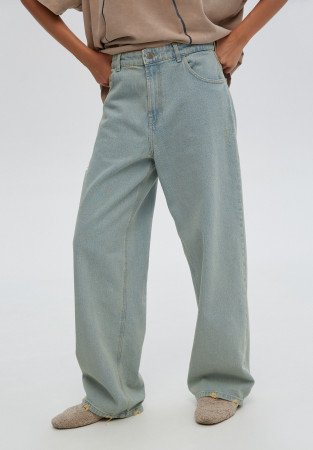 Джинсы baggy голубые new Джинсы baggy голубые new