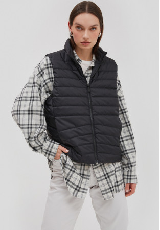 Жилет тонкий чорний