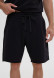 Khaki color men's three-thread shorts