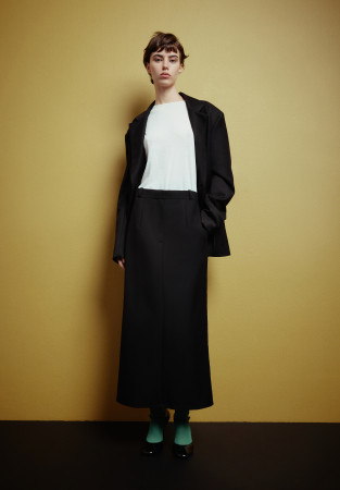 Спідниця класична чорна