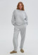 Natural baggy three-thread insulated suit