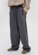 Brown baggy textile pants