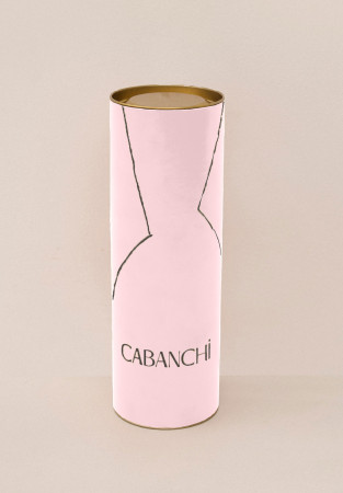 Картонный тубус 9,8 x 30 розовый