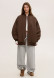 Black demi-season unisex bomber new
