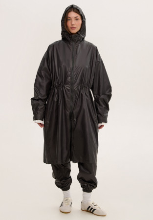 Black color oversized unisex raincoat Black color oversized unisex raincoat