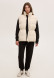 Women brown color matte vest