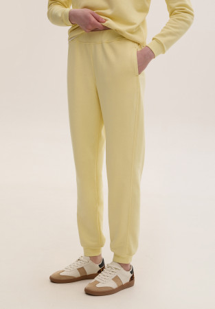 Штани тринитка basic жіночі банан