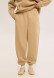Джогери тринитка утеплена oversize unisex чорні