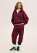 Джогери тринитка утеплена oversize unisex чорні