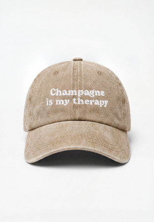 Бейсболка "Champagne..." бежева