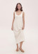 Pink jersey tank dress