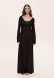 Milky dress made of viscose "flamli"