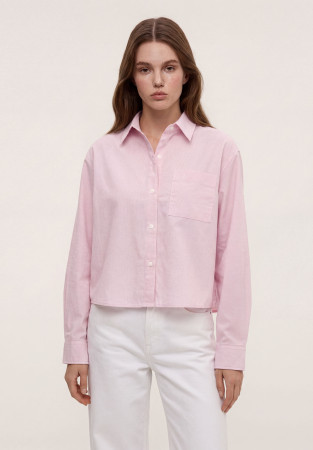 Pink shorted shirt