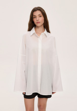 Рубашка из батиста белая