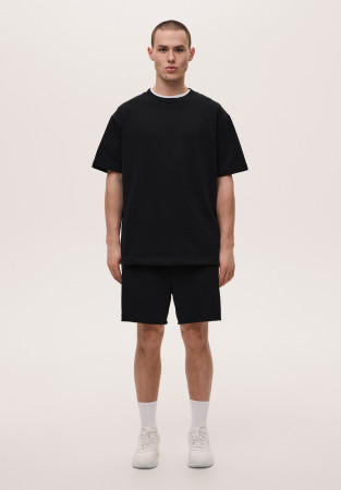 Шорти трикотажні чоловічі чорні