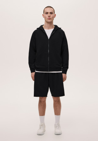 Шорти трикотажні подовжені чоловічі чорні