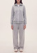 Tash color wide French Terry trousers